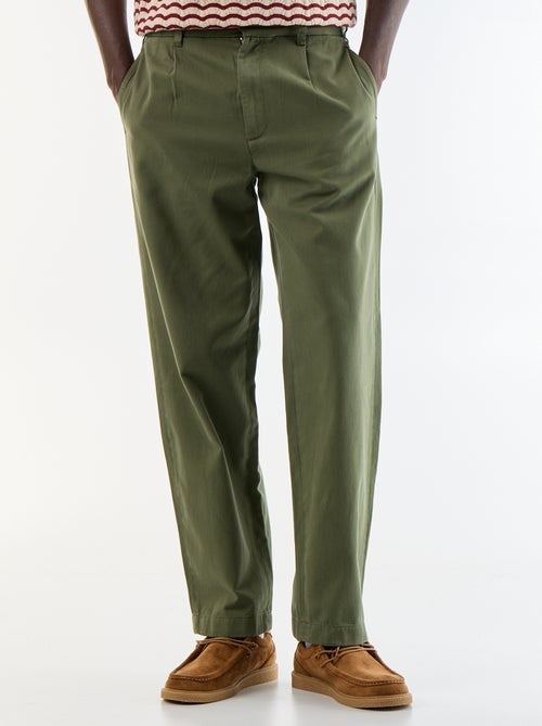 Pantalón de tacto suave - Kiabi Pantalón de tacto suave - Kiabi