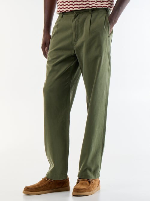 Pantalón de tacto suave - Kiabi Pantalón de tacto suave - Kiabi