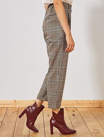 Pantalón de talle alto - Kiabi