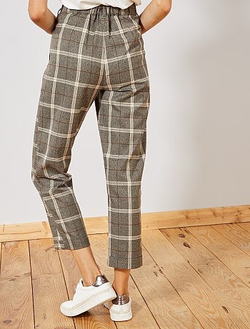 Pantalón de talle alto - Kiabi