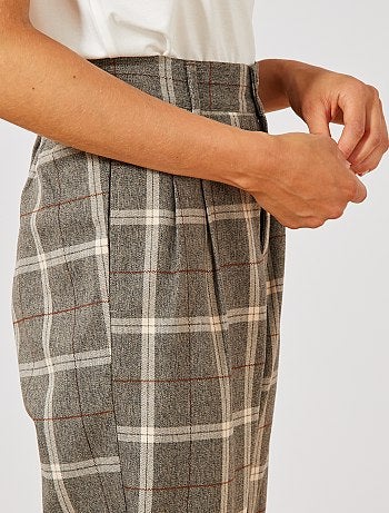 Pantalón de talle alto - Kiabi