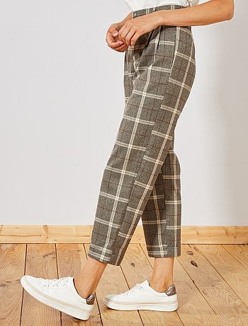 Pantalón de talle alto - Kiabi