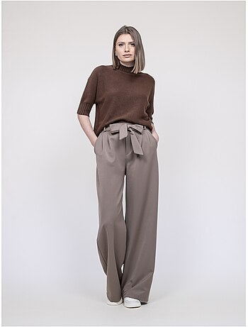 Pantalón de talle alto EDERINA