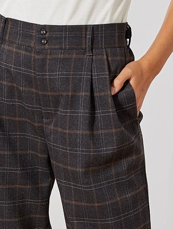 Pantalón de talle alto - Kiabi