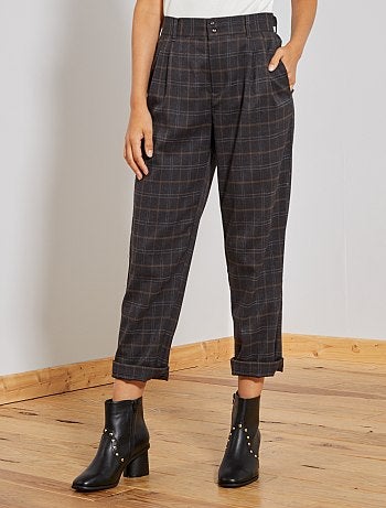 Pantalón de talle alto - Kiabi