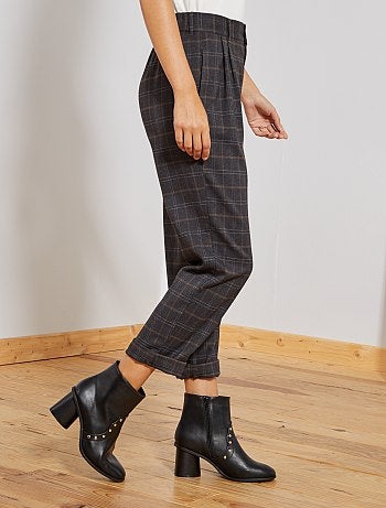 Pantalón de talle alto - Kiabi