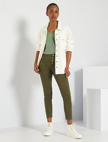 Pantalones slim fit de - Kiabi