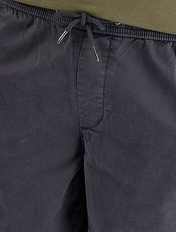 Pantalón de tejido efecto piel de melocotón