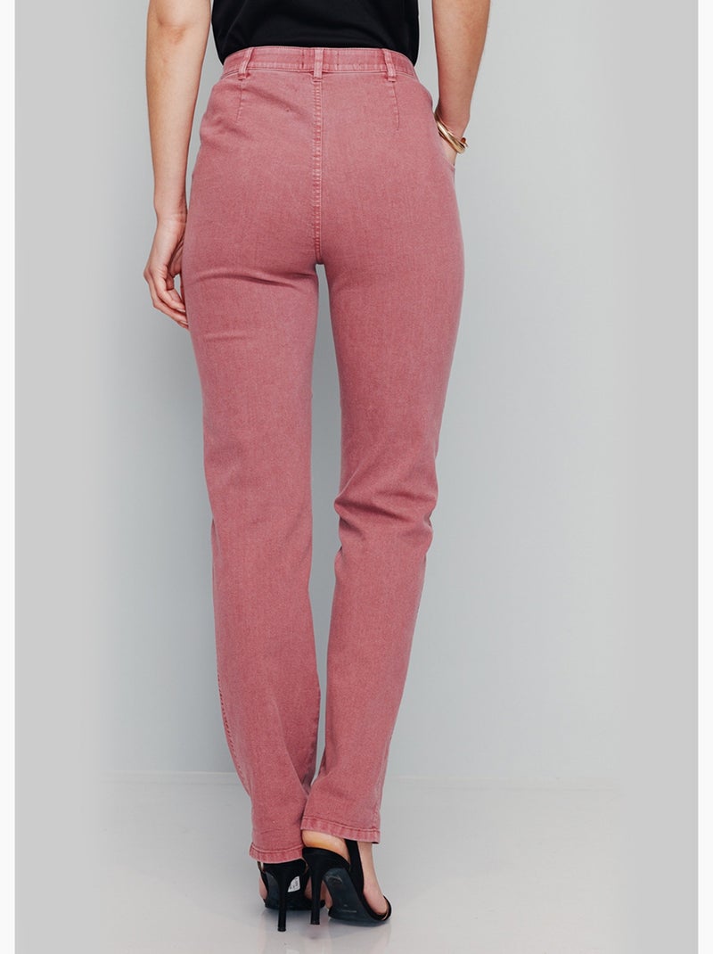 Pantalón de tejido elástico MORPHOSTYLE - Afibel Rosa - Kiabi