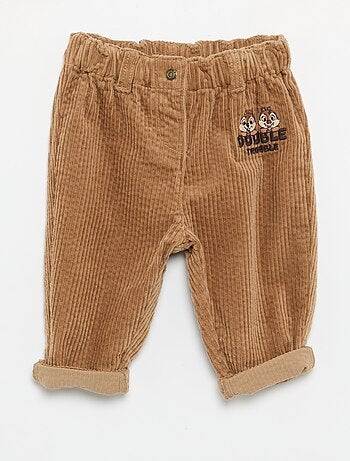 Pantalón de terciopelo 'Disney'