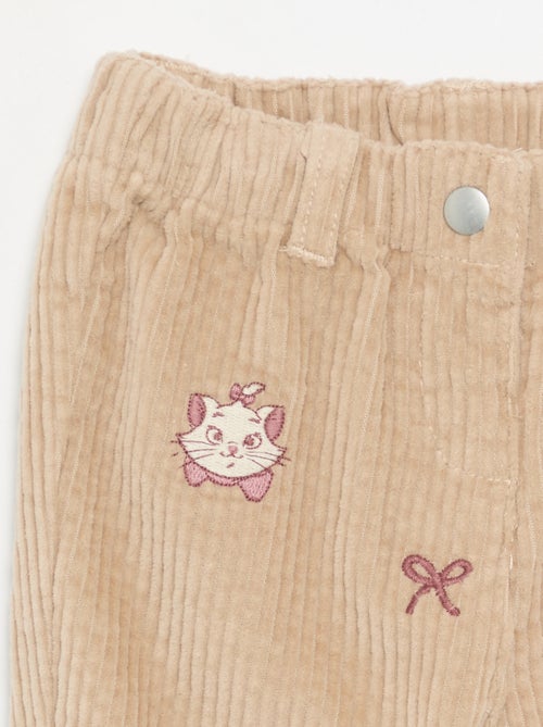 Pantalón de terciopelo 'Disney' 'Marie' - Kiabi