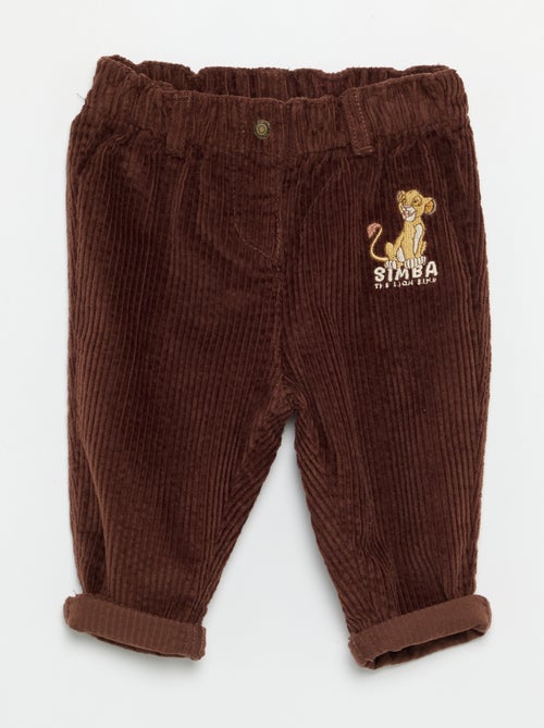 Pantalón de terciopelo 'Disney' - Kiabi Pantalón de terciopelo 'Disney' - Kiabi