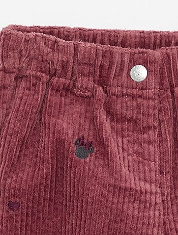 Pantalón de terciopelo 'Disney' 'Minnie'