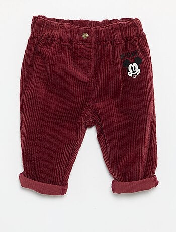 Pantalón de terciopelo 'Disney'