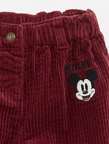 Pantalón de terciopelo 'Disney'