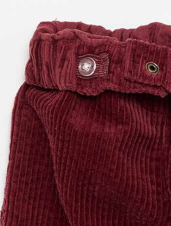 Pantalón de terciopelo 'Disney'