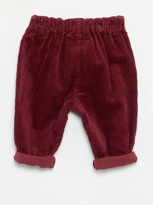 Pantalón de terciopelo 'Disney' - Kiabi Pantalón de terciopelo 'Disney' - Kiabi