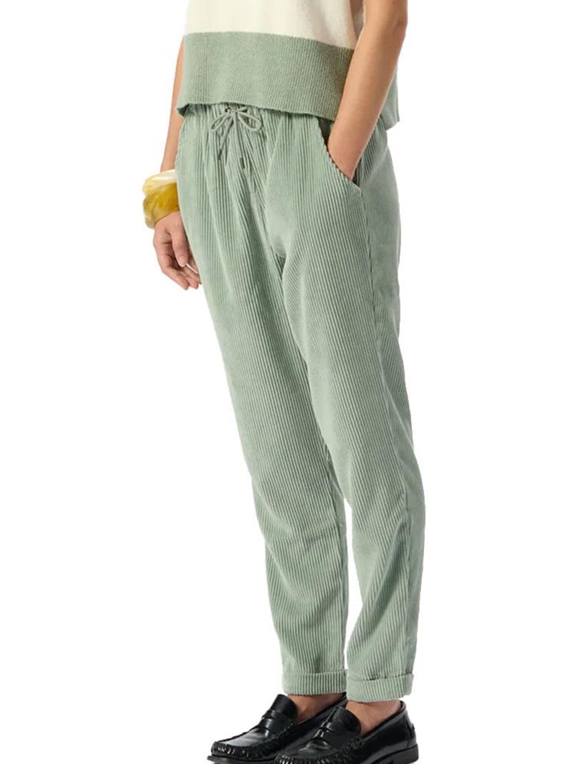 Pantalón de Terciopelo para Mujer Teddy Smith Verde - Kiabi