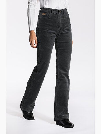 Pantalón de terciopelo stretch corte corte de bota MARLY 'Rica Lewis'