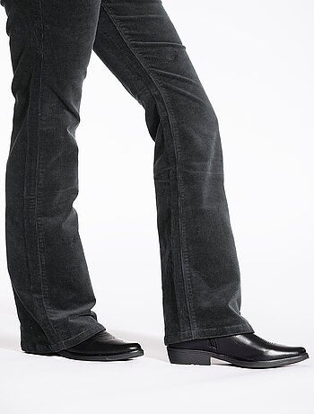 Pantalón de terciopelo stretch corte corte de bota MARLY 'Rica Lewis'