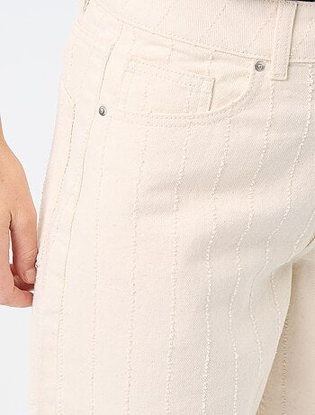 Pantalón de tiro alto corte globo