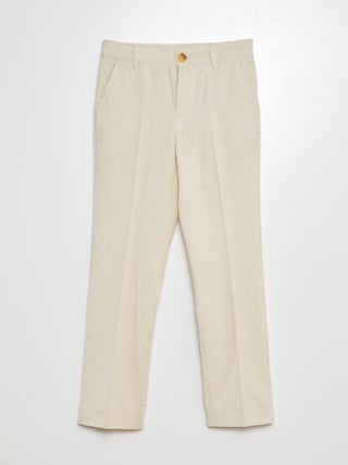 Pantalón de traje ajustable