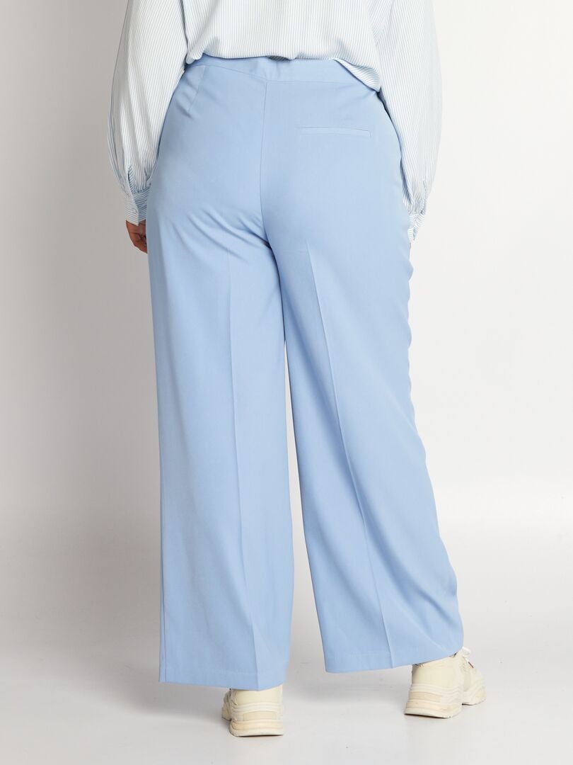 Pantalón de traje ancho Azul - Kiabi