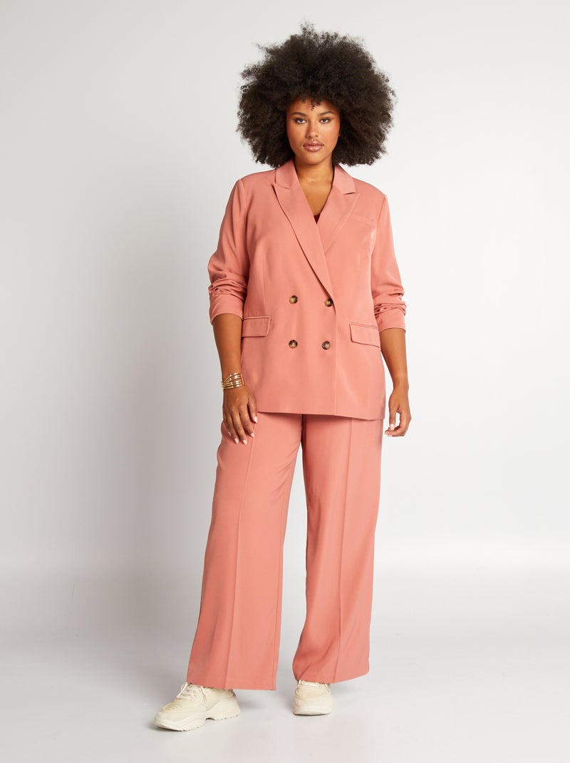 Pantalón de traje ancho ROSA - Kiabi