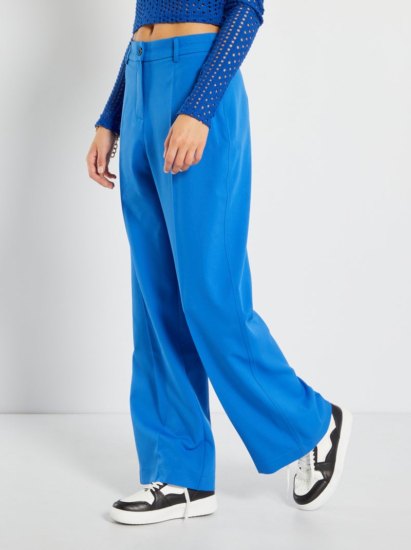 Pantalón de traje ancho X IAM.MOANA AZUL - Kiabi