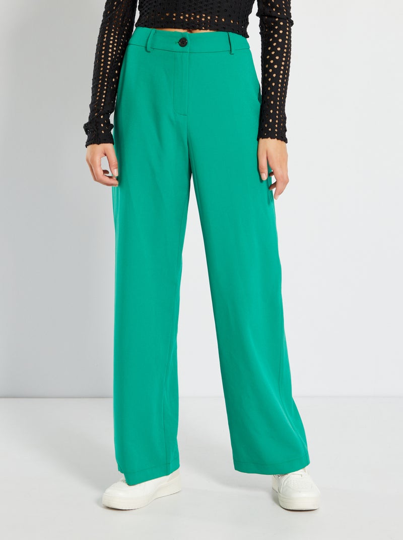 Pantalón de traje ancho X IAM.MOANA VERDE - Kiabi