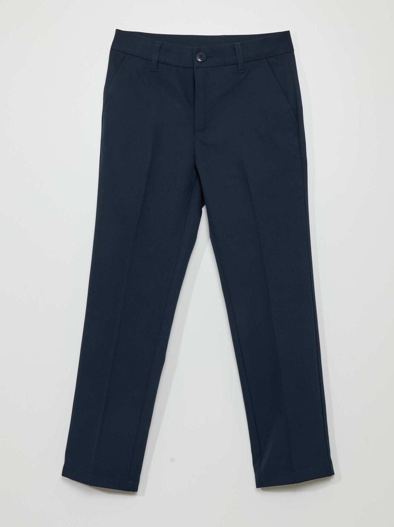 Pantalón de traje azul - Kiabi