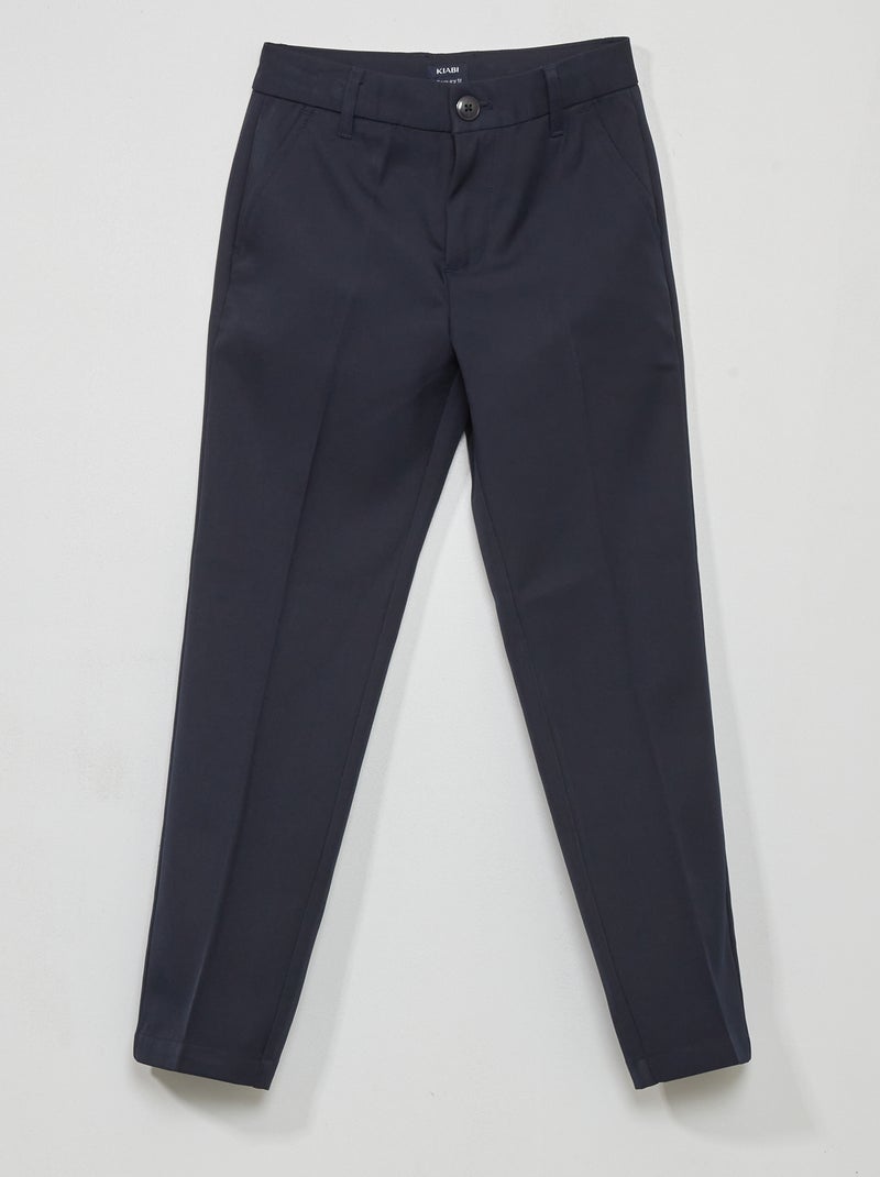Pantalón de traje azul - Kiabi