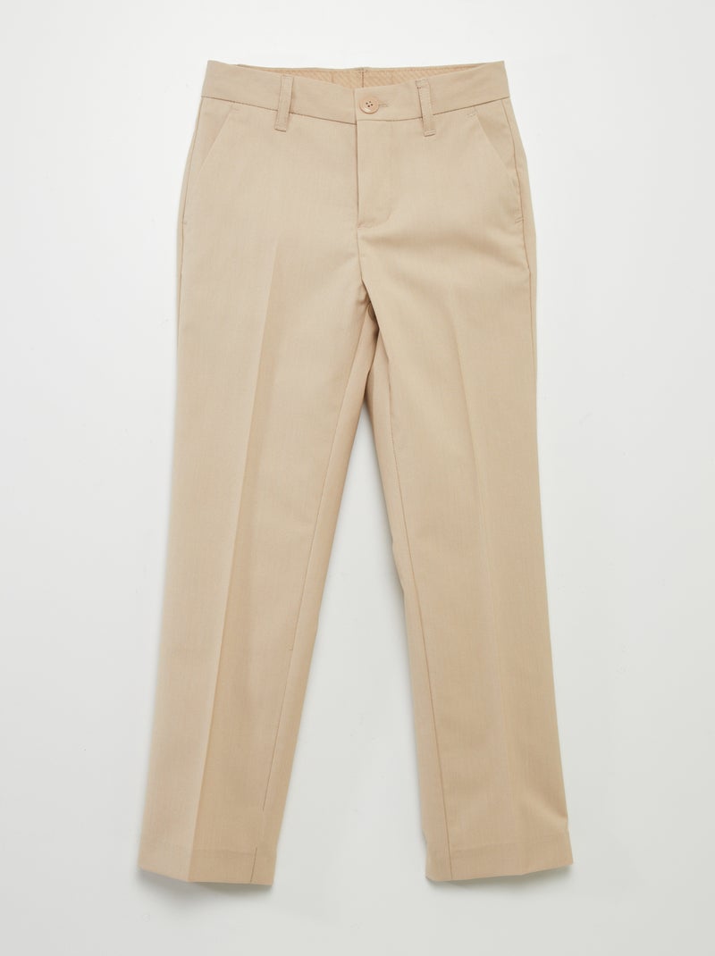 Pantalón de traje BEIGE - Kiabi