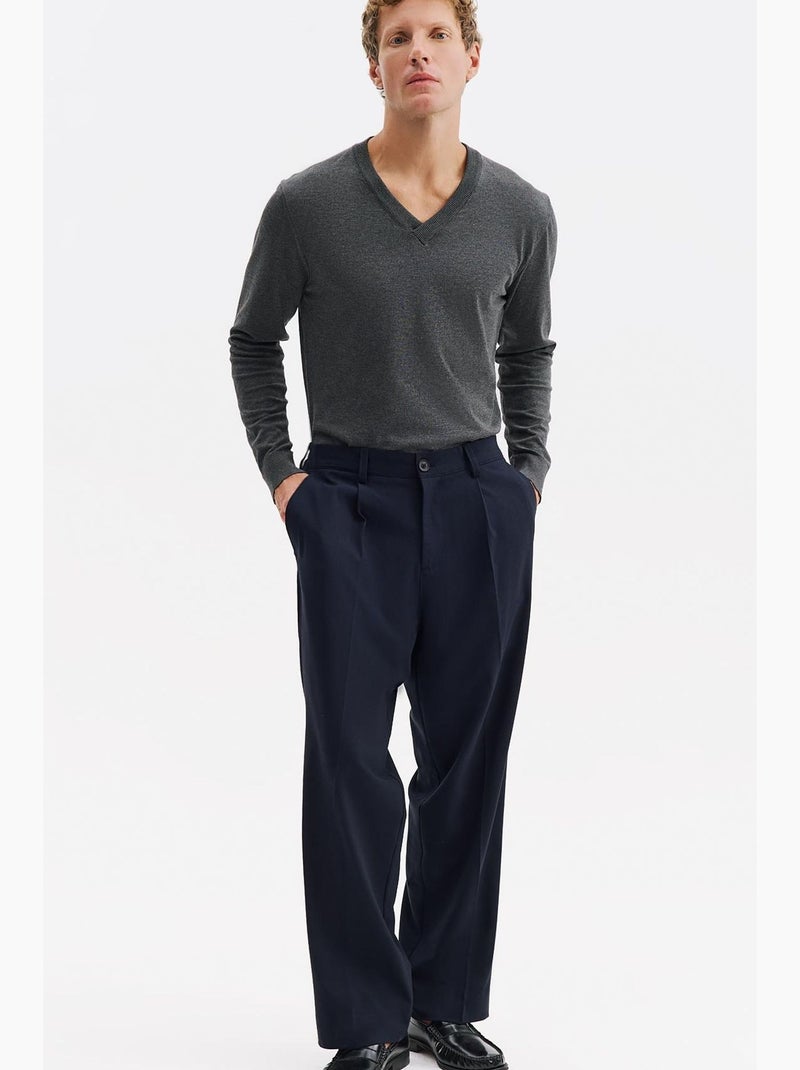 Pantalón de traje giesto Azul marino - Kiabi