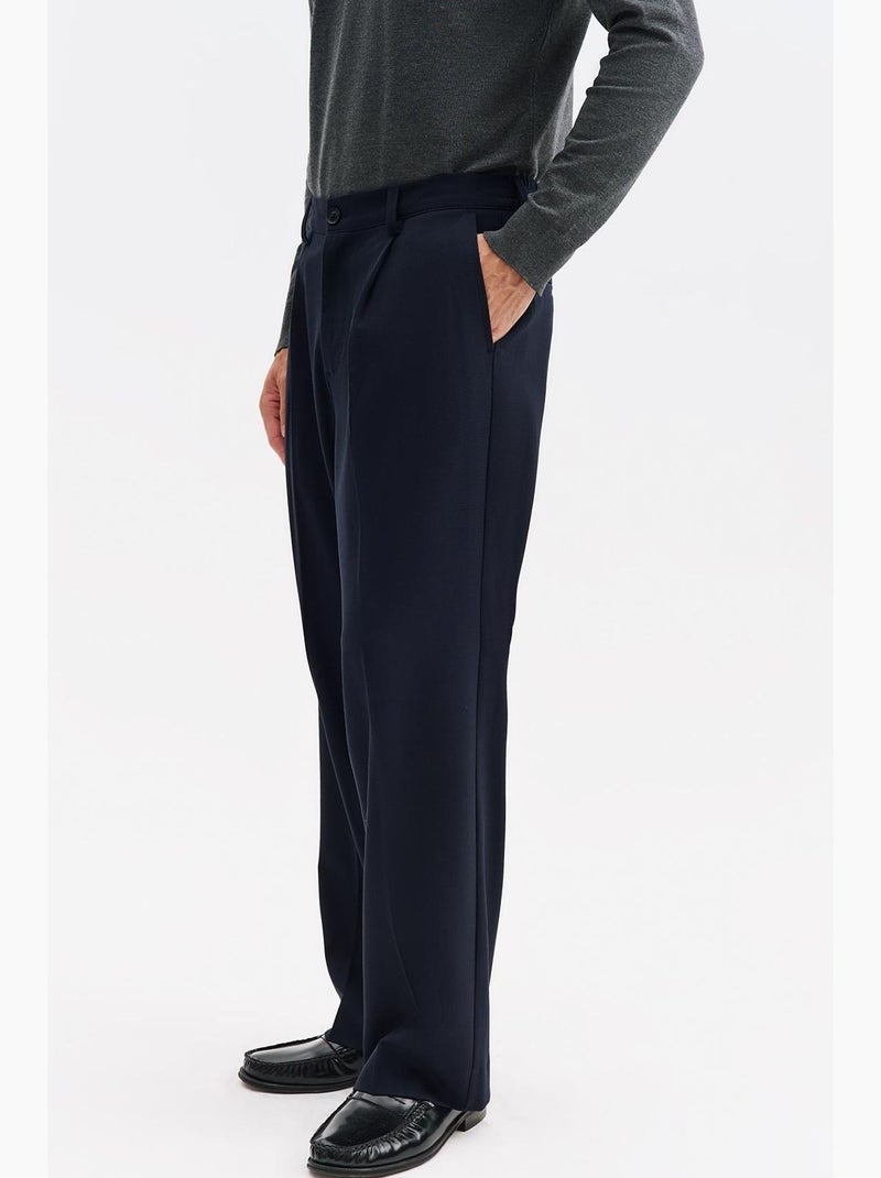 Pantalón de traje giesto Azul marino - Kiabi