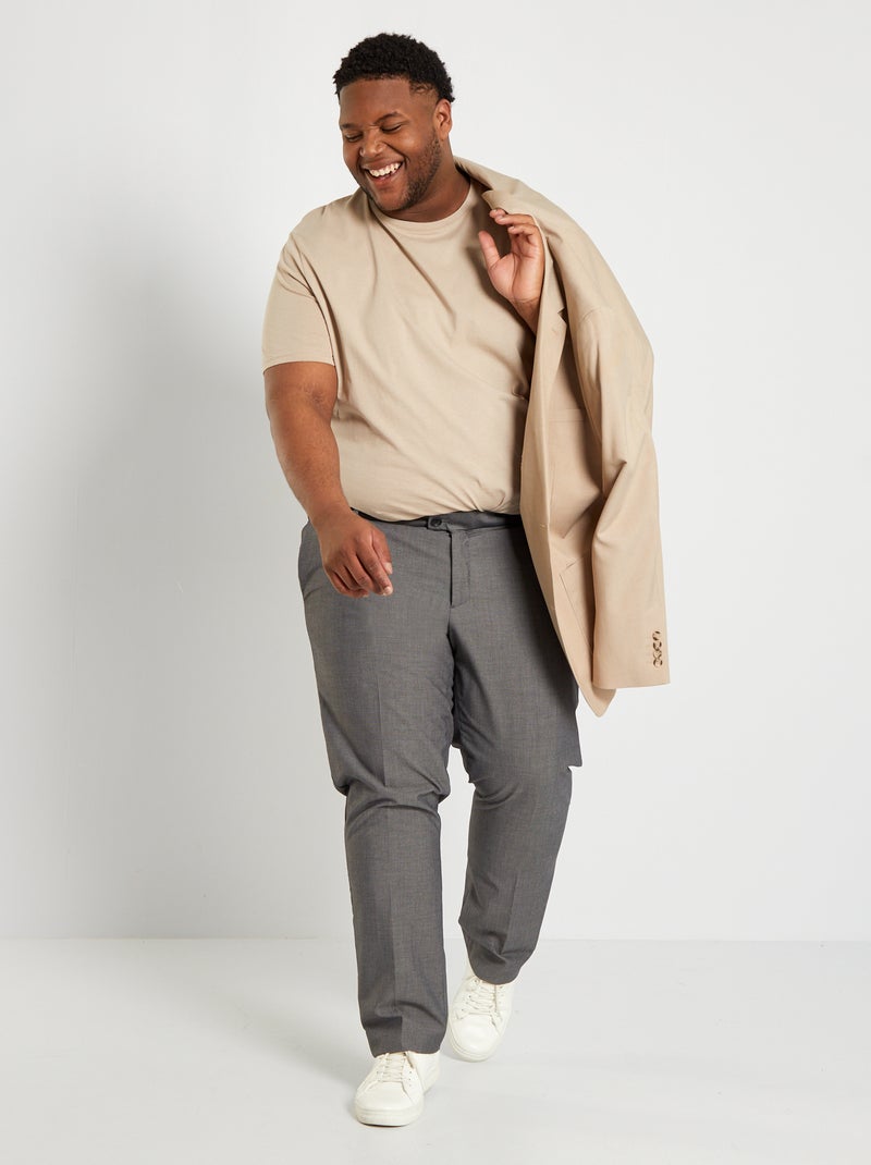 Pantalón de traje gris oscuro - Kiabi