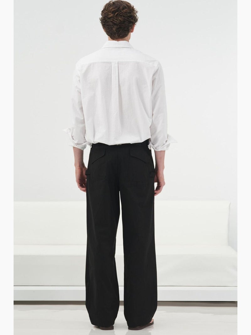 Pantalón de traje hombre entallado giesto Negro - Kiabi