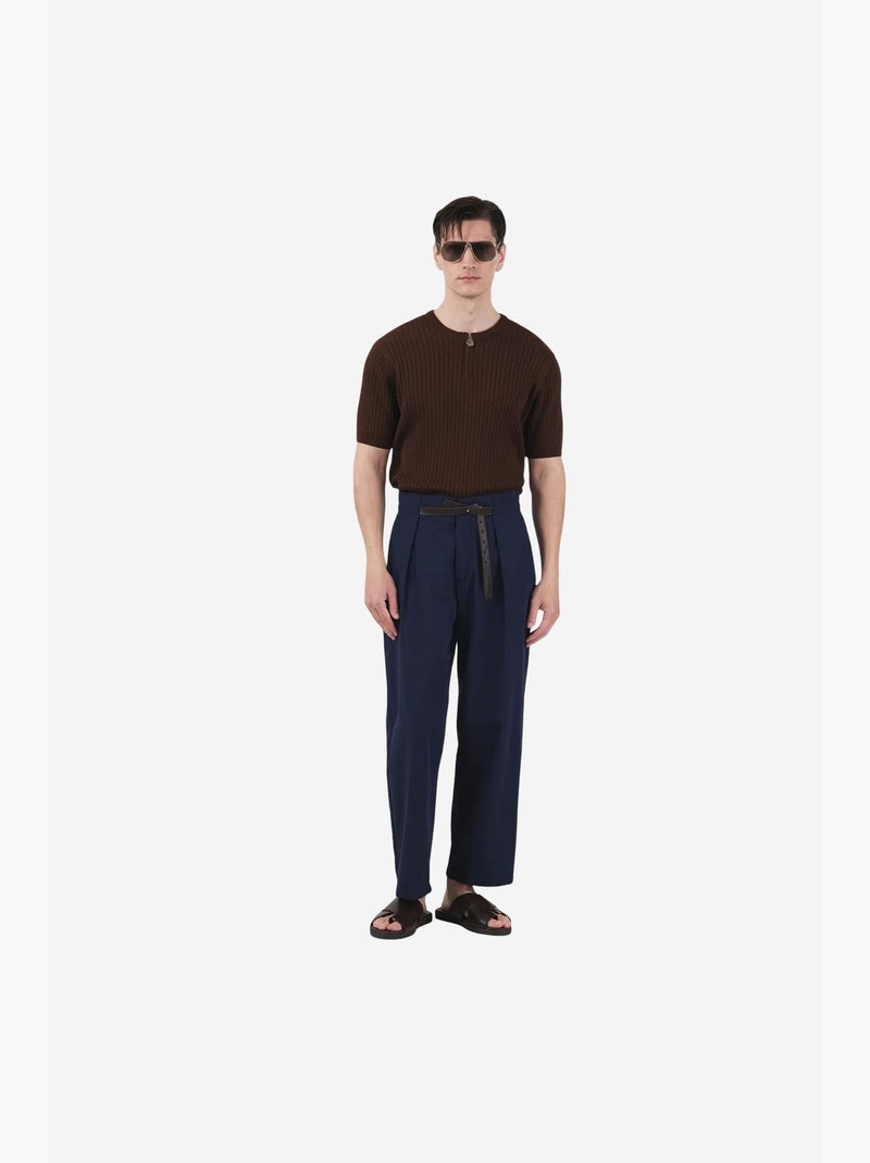 Pantalón de traje hombre giesto Azul marino - Kiabi