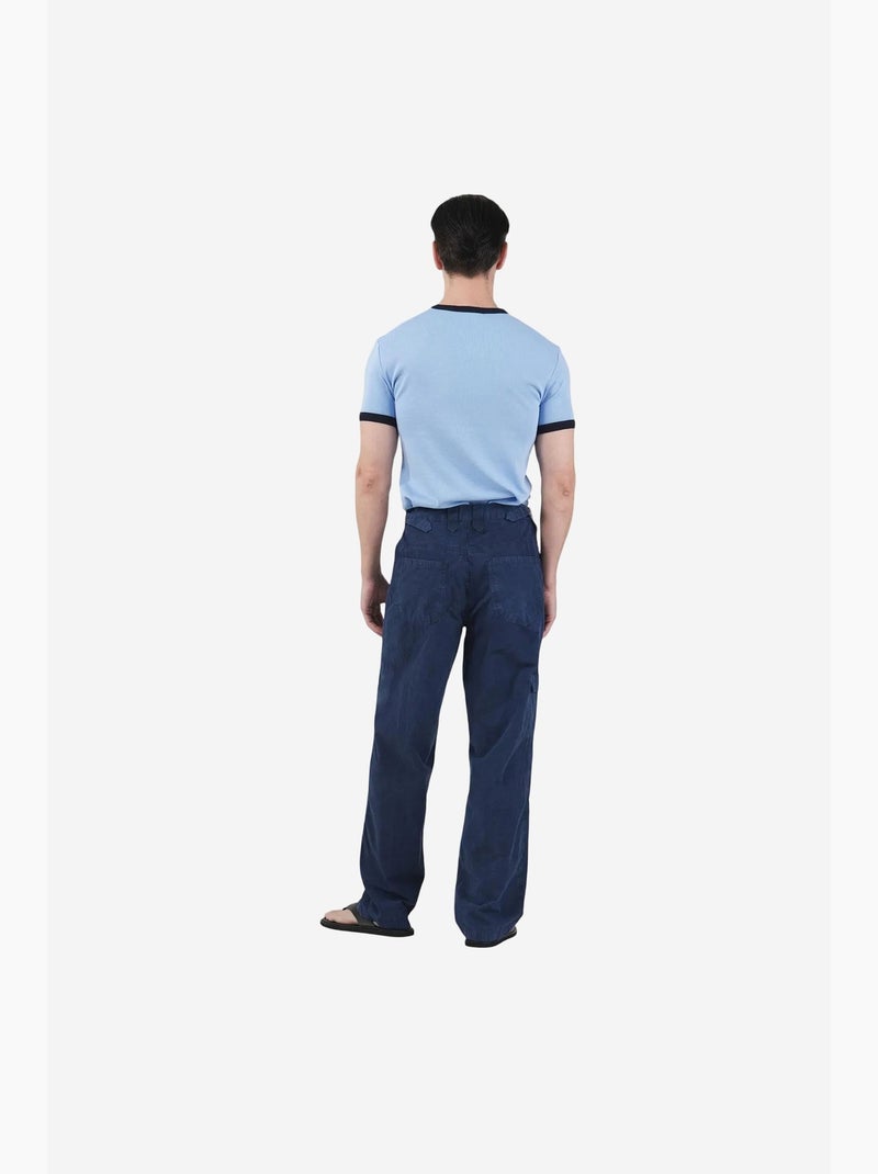 Pantalón de traje hombre giesto Azul marino - Kiabi