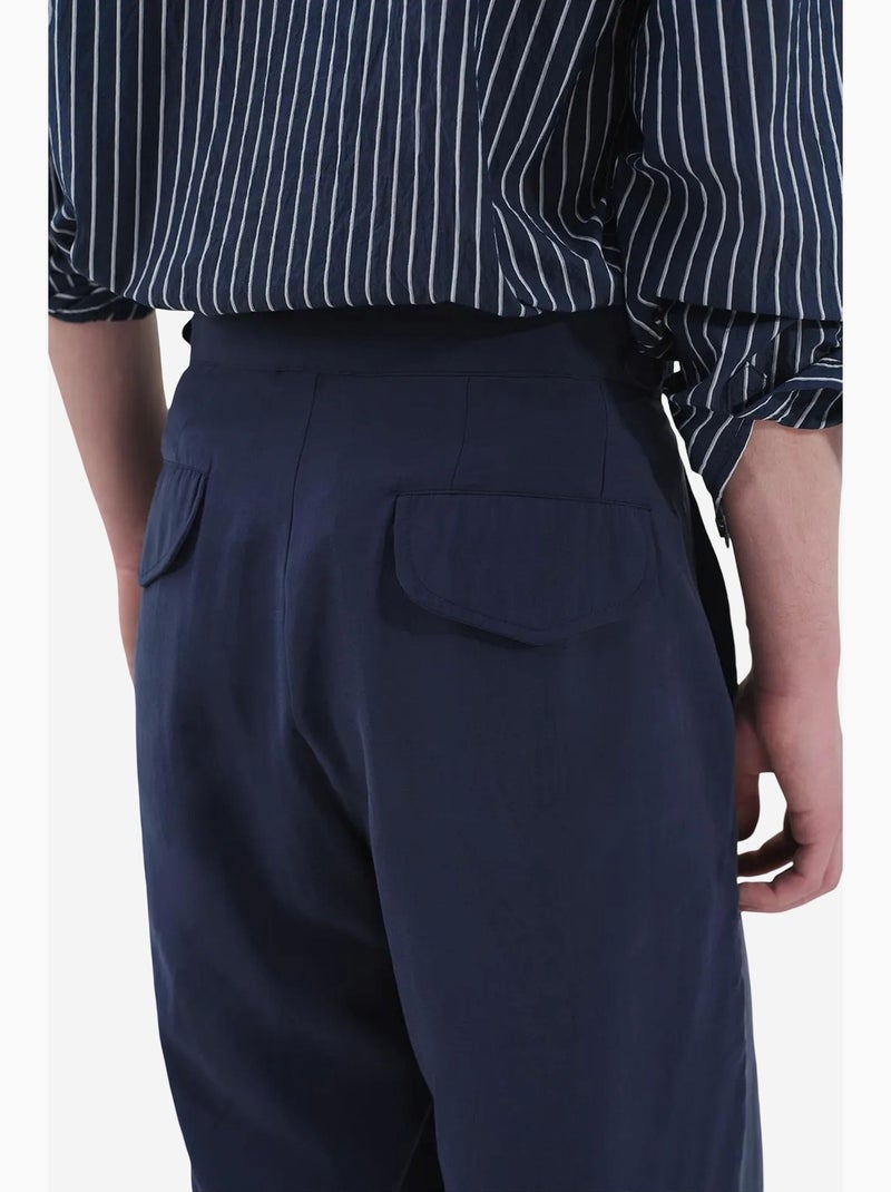 Pantalón de traje hombre giesto Azul marino - Kiabi