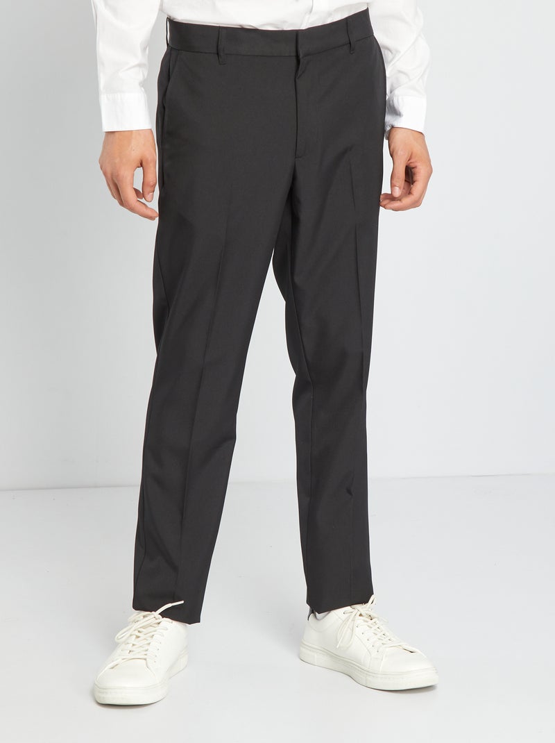 Pantalón de traje Negro - Kiabi