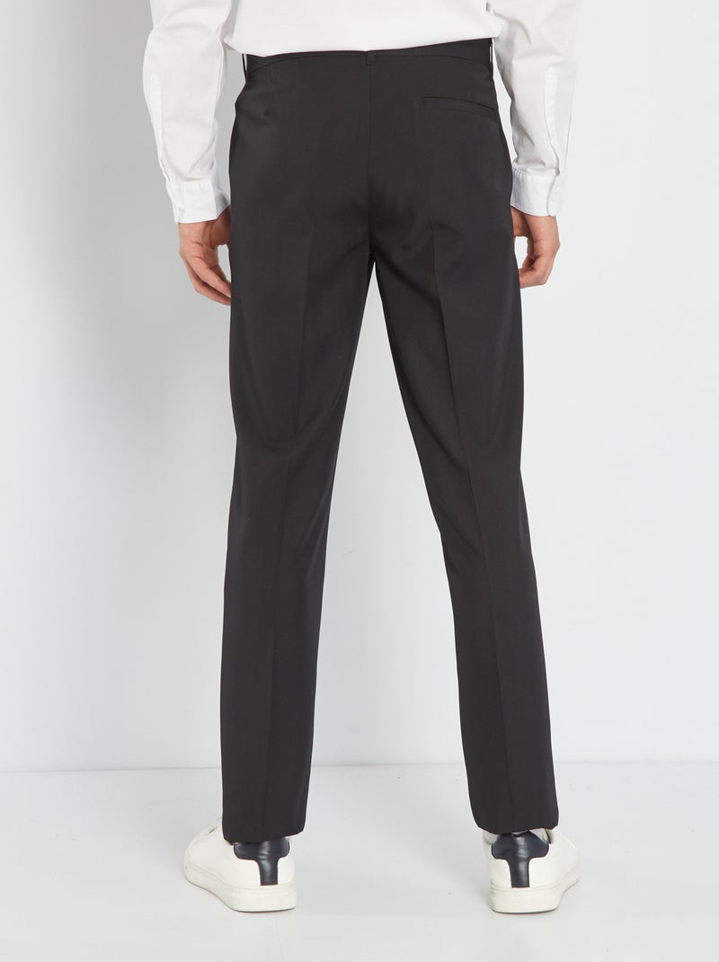 Pantalón de traje Negro - Kiabi