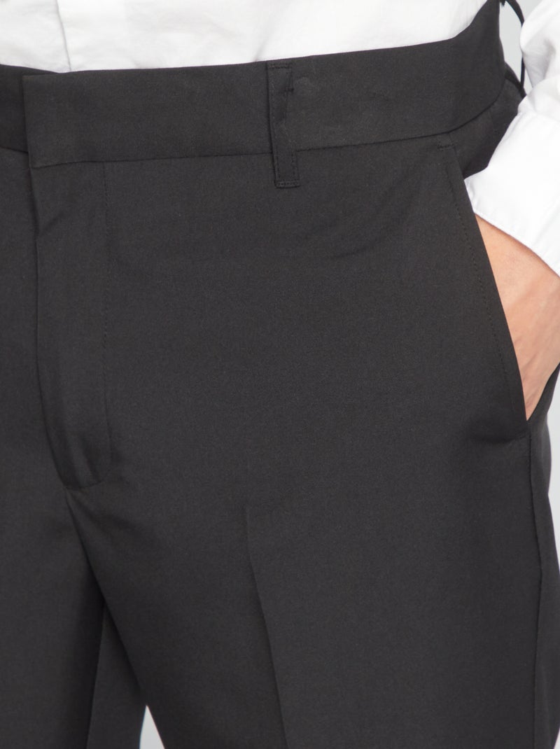 Pantalón de traje Negro - Kiabi