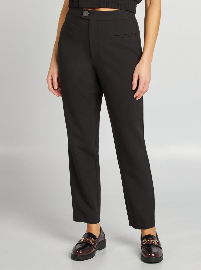 Pantalón de traje negro - Kiabi