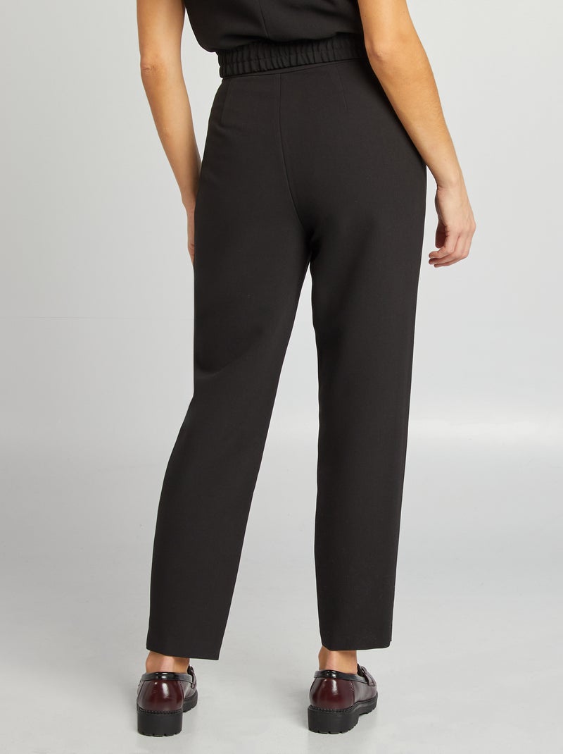 Pantalón de traje negro - Kiabi