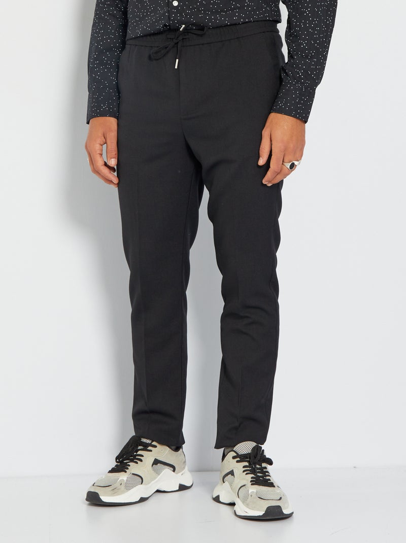 Pantalón de traje Negro - Kiabi