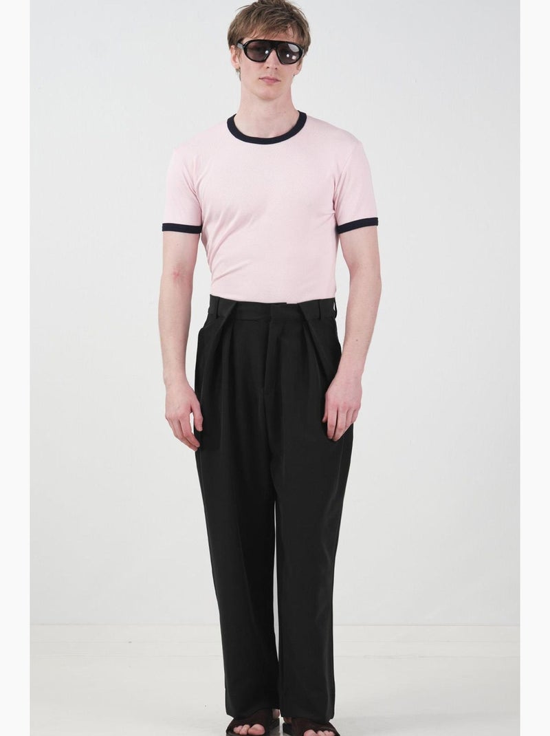 Pantalón de traje recto para hombre giesto Negro - Kiabi