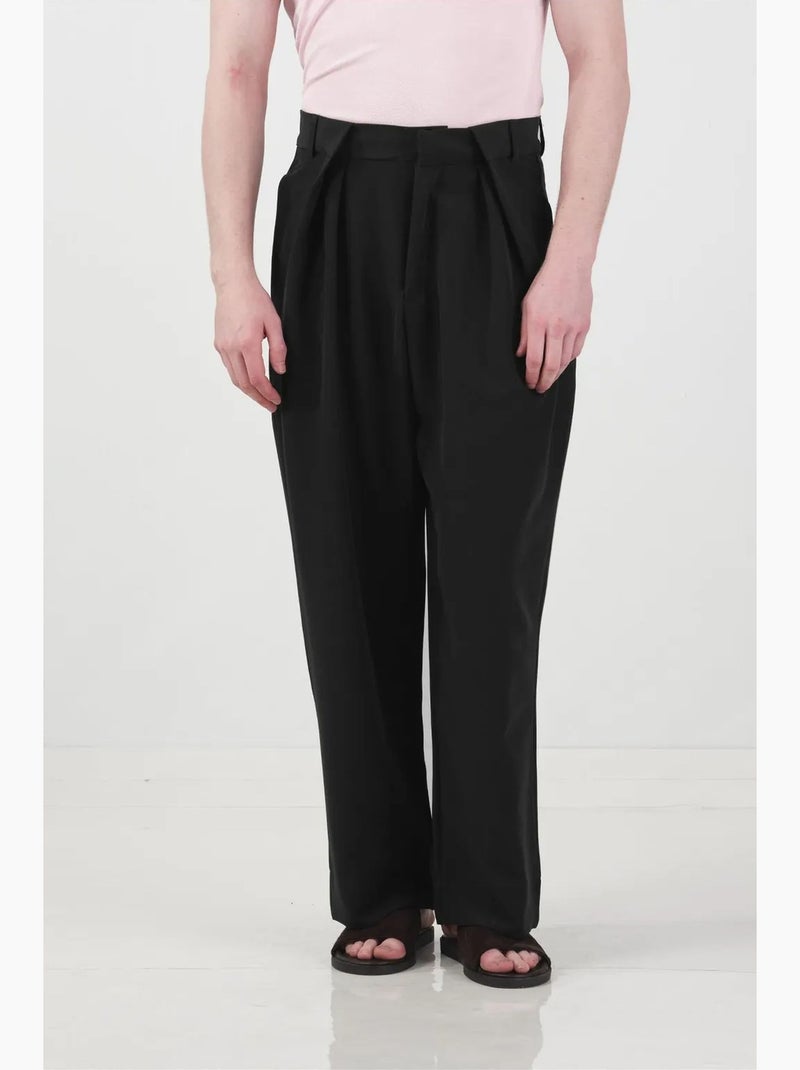 Pantalón de traje recto para hombre giesto Negro - Kiabi