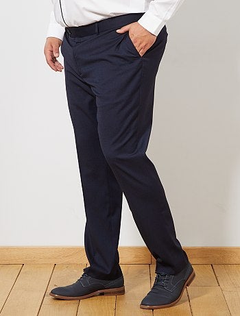 Tallas grandes hombre - Pantalón de traje regular - Kiabi