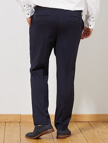 Tallas grandes hombre - Pantalón de traje regular - Kiabi